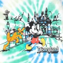 Mickey Mouse And Pluto Tie-Dye T-Shirt For Kids – Disneyland 7 Mickey Mouse And Pluto Tie-Dye T-Shirt For Kids – Disneyland -Disney 5007048020351 2