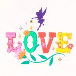 Disney Tinker Bell Fashion T-Shirt For Girls – Peter Pan -Disney 5007048020376 2