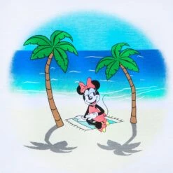 Disney Minnie Mouse Summer Beach T-Shirt For Kids -Disney 5007057340241 2