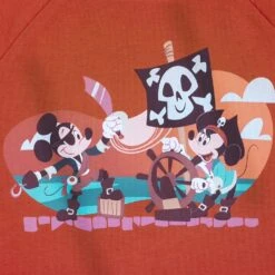 Disney Mickey And Minnie Mouse Semi-Cropped T-Shirt For Kids – Pirates Of The Caribbean -Disney 5007057390068 2