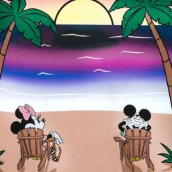 Disney Mickey And Minnie Mouse Summer Beach T-Shirt For Kids -Disney 5007057390237 2