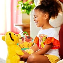 Disney Simba And Nala Fashion T-Shirt For Girls – The Lion King -Disney 5007057390358 1
