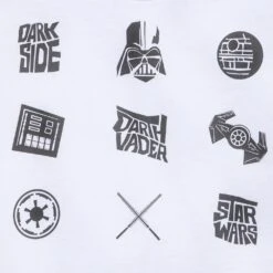 Disney Darth Vader Semi-Cropped Top For Girls -Disney 5007059245496 2