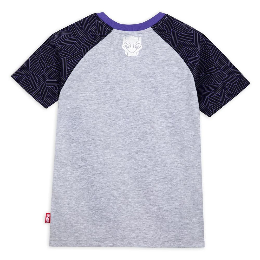 Disney Black Panther ''Wakanda Forever'' Raglan Tee For Kids 4 Disney Black Panther ''Wakanda Forever'' Raglan Tee For Kids - Image 2