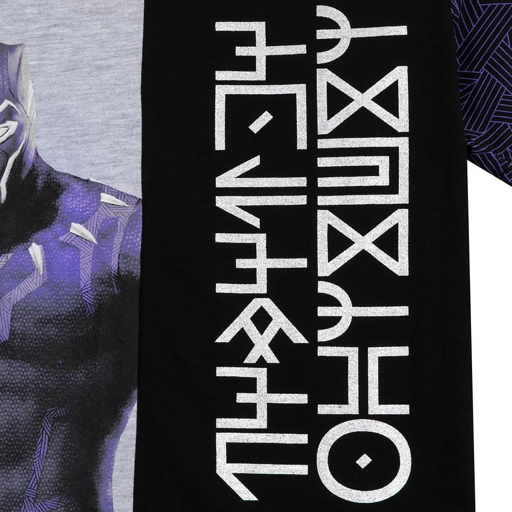 Disney Black Panther ''Wakanda Forever'' Raglan Tee For Kids 7 Disney Black Panther ''Wakanda Forever'' Raglan Tee For Kids - Image 5