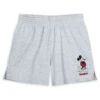Mickey Mouse Standing Family Matching Shorts For Women – Disneyland – Gray -Disney 5100057390227