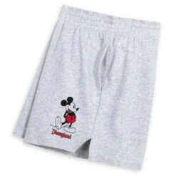 Mickey Mouse Standing Family Matching Shorts For Women – Disneyland – Gray -Disney 5100057390227 2