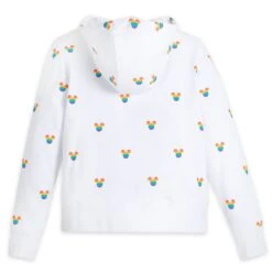 Mickey Mouse Icon Zip Hoodie For Women – Disney Pride Collection -Disney 5102059580270 2