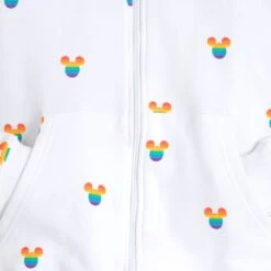Mickey Mouse Icon Zip Hoodie For Women – Disney Pride Collection -Disney 5102059580270 4