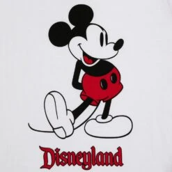 Mickey Mouse Standing Ringer T-Shirt For Women – Disneyland -Disney 5106057340186 2