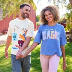 Disney Fantasyland Castle ''Believe In Magic'' T-Shirt For Women -Disney 5106059240023 3