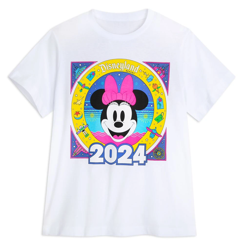 Minnie Mouse T-Shirt For Women – Disneyland 2024 3 Minnie Mouse T-Shirt For Women – Disneyland 2024