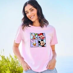 Disney Mickey Mouse And Friends T-Shirt For Women -Disney 5106106030187 1