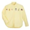 Disney Winnie The Pooh Long Sleeve Oxford Shirt For Women -Disney 5106106880233