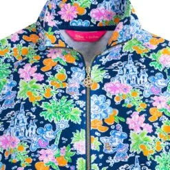 Mickey And Minnie Mouse Zip Pullover For Women By Lilly Pulitzer – Disney Parks 14 Mickey And Minnie Mouse Zip Pullover For Women By Lilly Pulitzer – Disney Parks -Disney 5106107140121 3
