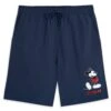 Mickey Mouse Standing Family Matching Shorts For Adults – Disneyland – Navy -Disney 5200107420202