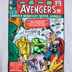 Disney The Avengers #1 Cover Zip Hoodie For Adults -Disney 5201048020160 4