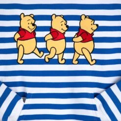 Disney Winnie The Pooh Striped Pullover Hoodie For Adults -Disney 5201059750216 3