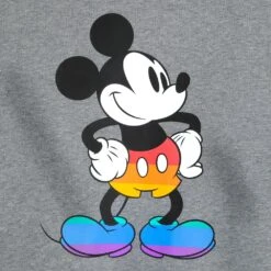 Mickey Mouse Pullover Sweatshirt For Adults – Disney Pride Collection -Disney 5201106030231 3