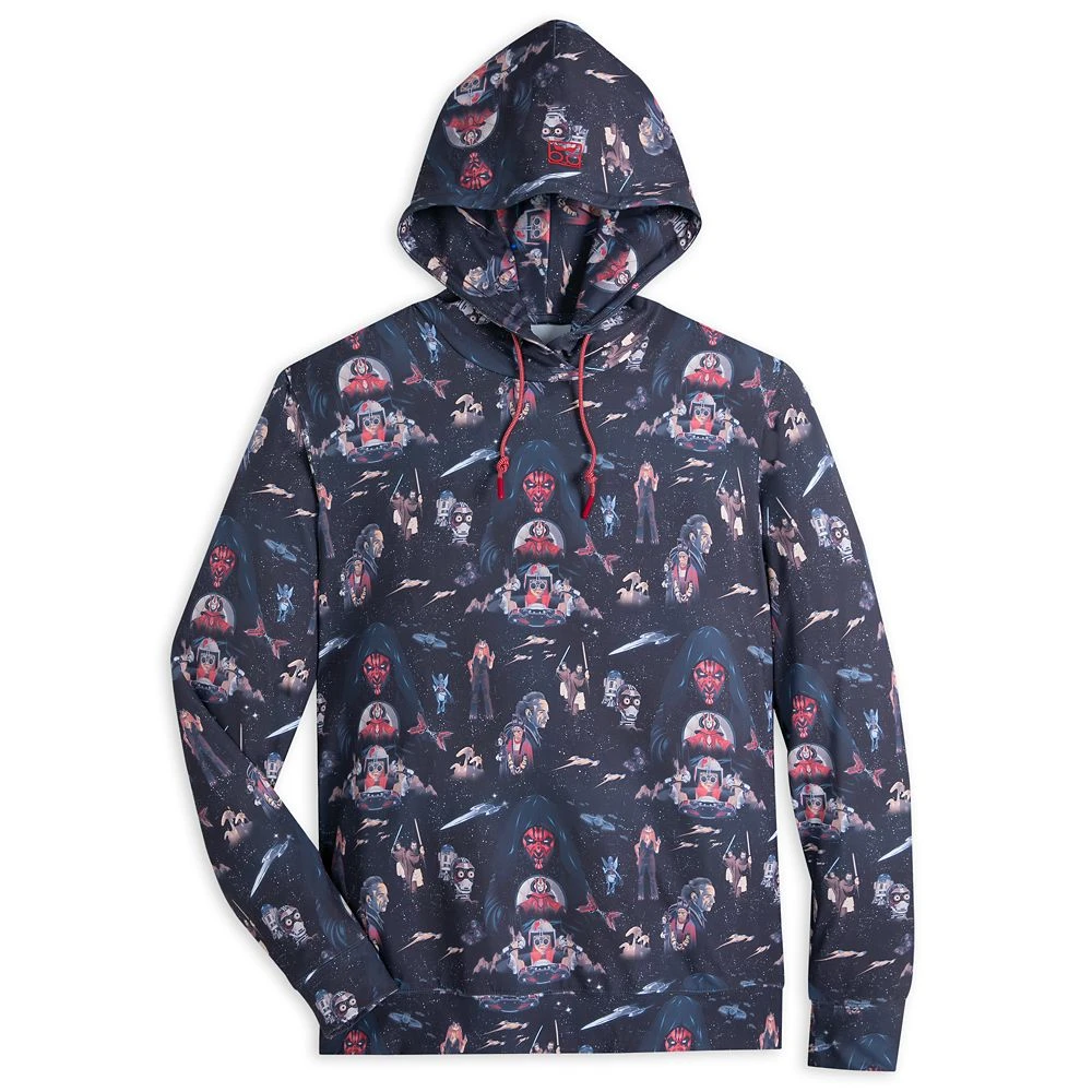 Disney Star Wars: Episode 1 Performance Pullover Hoodie For Adults By RSVLTS – The Phantom Menace 25th Anniversary 3 Disney Star Wars: Episode 1 Performance Pullover Hoodie For Adults By RSVLTS – The Phantom Menace 25th Anniversary