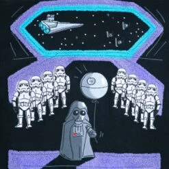 Disney Star Wars Artist Series Varsity Jacket For Adults By Will Gay -Disney 5202107020249 6