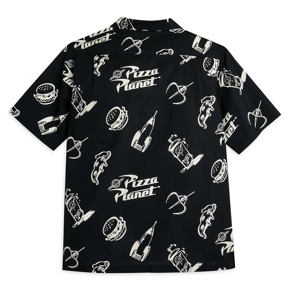 Disney Pizza Planet Woven Shirt For Men – Toy Story 5 Disney Pizza Planet Woven Shirt For Men – Toy Story - Image 3