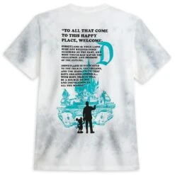 Walt Disney And Mickey Mouse ''Partners'' Tie-Dye T-Shirt For Adults – Disneyland -Disney 5205056530236 2