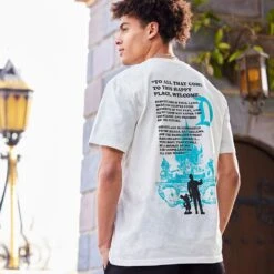 Walt Disney And Mickey Mouse ''Partners'' Tie-Dye T-Shirt For Adults – Disneyland -Disney 5205056530236 6