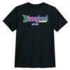 Disneyland Glow-in-the-Dark Neon Logo T-Shirt For Adults -Disney 5205056530238