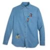 Disney Mickey Mouse And Friends Denim Shirt For Adults -Disney 5205057810228