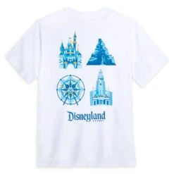 Disneyland Icons T-Shirt For Adults -Disney 5205059750140 1