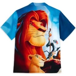 Disney The Lion King Camp Shirt For Adults -Disney 5205059750218 2