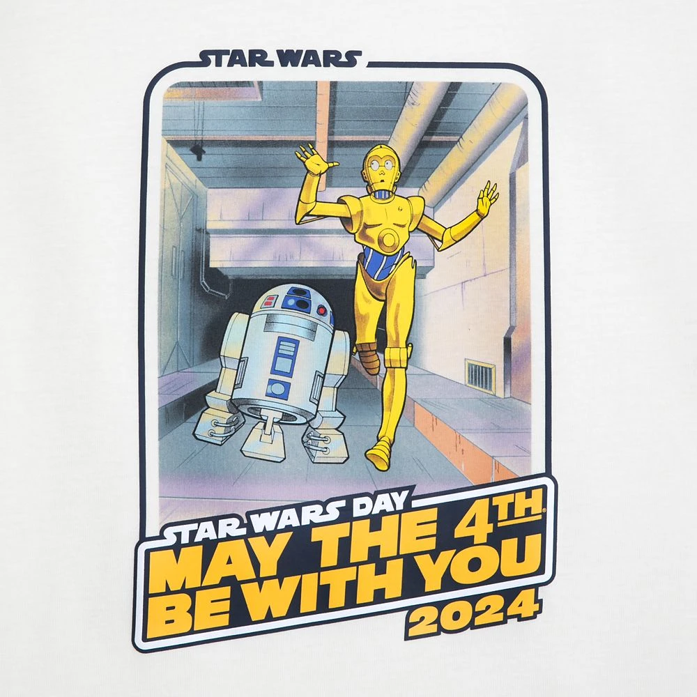 Disney Star Wars: May The 4th Be With You 2024 T-Shirt For Adults 5 Disney Star Wars: May The 4th Be With You 2024 T-Shirt For Adults - Image 3