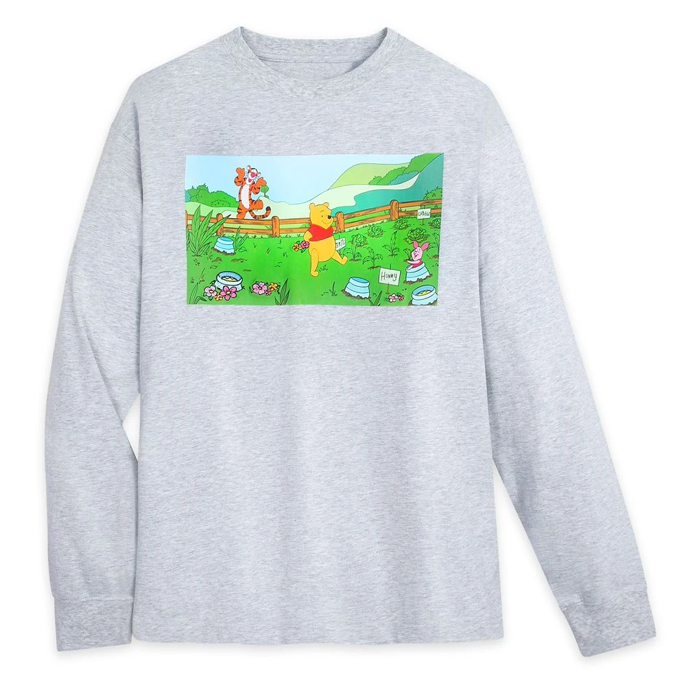 Disney Winnie The Pooh And Pals Long Sleeve T-Shirt For Adults 3 Disney Winnie The Pooh And Pals Long Sleeve T-Shirt For Adults