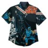 Disney Star Wars ''Space In-Vaders'' Button Down Shirt For Adults By RSVLTS -Disney 5205106430002