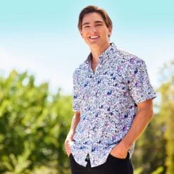 Mickey Mouse And Friends ''Afternoon'' Shirt For Adults By RSVLTS – Disney100 -Disney 5205106430124 1