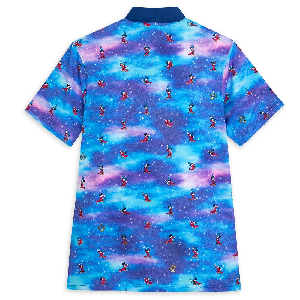 Disney Sorcerer Mickey Mouse Polo Shirt For Men By RSVLTS – Fantasia 5 Disney Sorcerer Mickey Mouse Polo Shirt For Men By RSVLTS – Fantasia - Image 3
