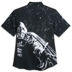 Disney Star Wars ''Power Of The Dark Side'' Button Down Shirt For Adults By RSVLTS -Disney 5205106430329 2