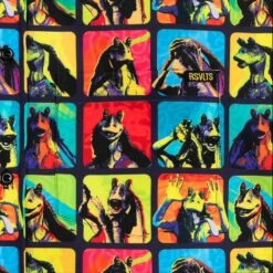 Disney Star Wars ''Jar Pop'' Button Down Shirt For Adults By RSVLTS -Disney 5205106430331 2