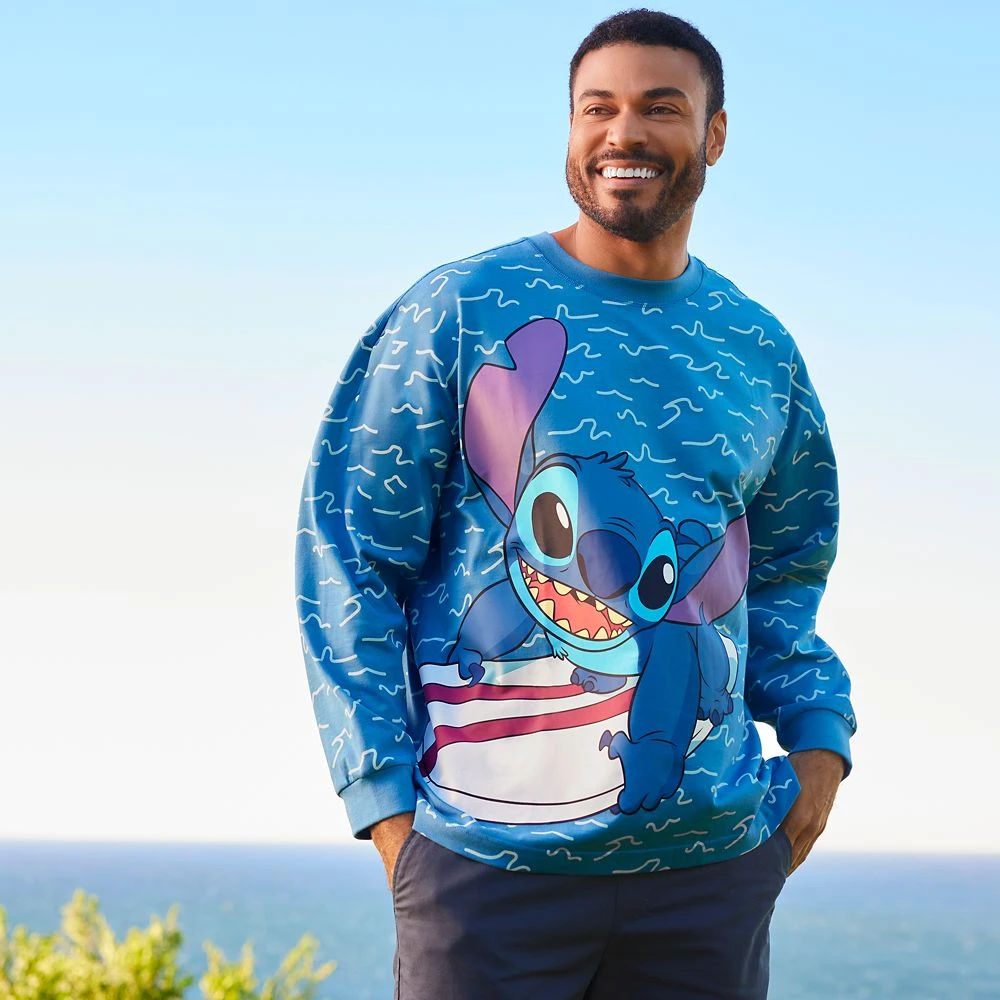 Stitch Disney Celebration Crew Top For Adults – Lilo & Stitch 4 Stitch Disney Celebration Crew Top For Adults – Lilo & Stitch - Image 2