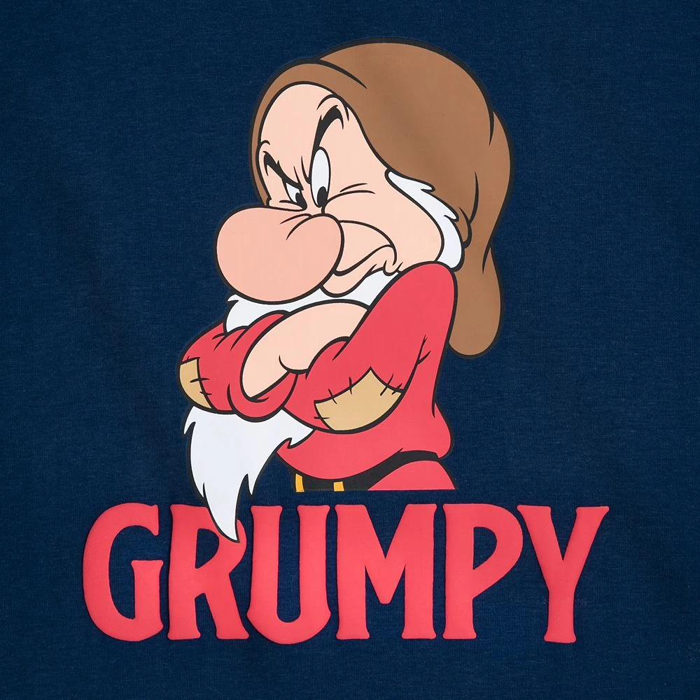 Disney Grumpy T-Shirt For Adults – Snow White And The Seven Dwarfs 5 Disney Grumpy T-Shirt For Adults – Snow White And The Seven Dwarfs - Image 3