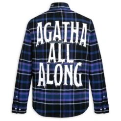 Disney Agatha Harkness Flannel Shirt For Adults By Cakeworthy – WandaVision -Disney 5303058250087 2
