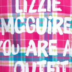 Disney Lizzie McGuire Flannel Shirt For Adults By Cakeworthy -Disney 5303058250091 5