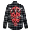 Disney Darth Maul Flannel Shirt For Adults By Cakeworthy – Star Wars: Episode 1 – The Phantom Menace -Disney 5303058250119