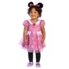Disney Minnie Mouse Bodysuit Costume For Baby – Pink 2 Disney Minnie Mouse Bodysuit Costume For Baby – Pink -Disney 5501040739326