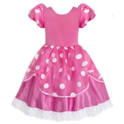 Disney Minnie Mouse Costume For Kids – Pink -Disney 5502040739327 2