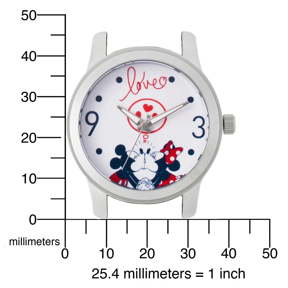 Disney Mickey And Minnie Mouse Polka Dot Watch For Women 7 Disney Mickey And Minnie Mouse Polka Dot Watch For Women - Image 5
