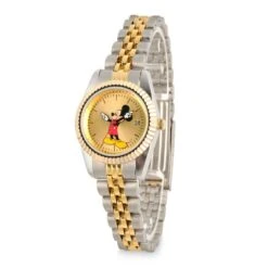 Disney Mickey Mouse Two-Tone Alloy Watch For Women