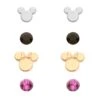 Disney Mickey And Minnie Mouse Earring Set -Disney 6730058010275