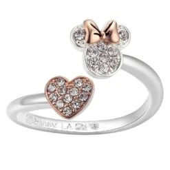 Disney Minnie Mouse And Heart Ring